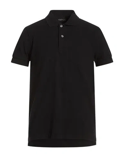 TOM FORD TOM FORD MAN POLO SHIRT MIDNIGHT BLUE SIZE 36 COTTON