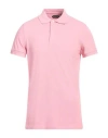 Tom Ford Pimk Short-sleeves Polo In Cotton Piquet Jersey Man In Pink