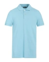 Tom Ford Tennis Cotton Piquet Polo In Pale Sky