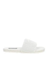 Tom Ford Man Sandals White Size 13 Polyester In White