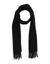 Tom Ford Man Scarf Black Size - Wool, Cashmere, Silk
