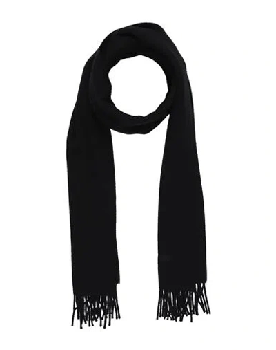 Tom Ford Man Scarf Black Size - Wool, Cashmere, Silk