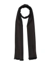 Tom Ford Man Scarf Dark Brown Size - Cashmere, Wool, Silk In Brown