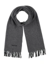 Tom Ford Man Scarf Grey Size - Wool, Cashmere, Silk