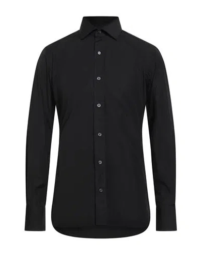 Tom Ford Man Shirt Black Size 17 Cotton