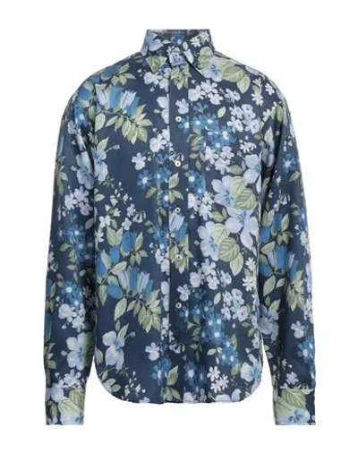 Tom Ford Man Shirt Blue Size 17 Lyocell