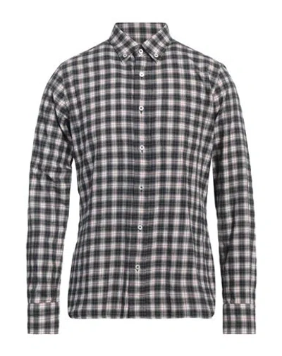 Tom Ford Man Shirt Charcoal Size 15 ¾ Cotton In Grey
