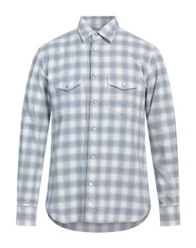 Tom Ford Man Shirt Light Blue Size 16 Cotton