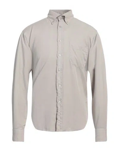 Tom Ford Man Shirt Light Grey Size 15 Lyocell