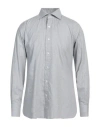 Tom Ford Man Shirt Light Grey Size 16 Cotton In Grey