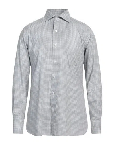 Tom Ford Man Shirt Light Grey Size 16 Cotton