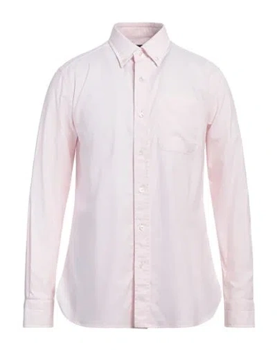 Tom Ford Man Shirt Light Pink Size 17 Cotton
