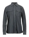 TOM FORD TOM FORD MAN SHIRT MILITARY GREEN SIZE 17 ½ COTTON