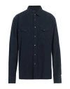 Tom Ford Cotton Corduroy Western Shirt In Navy