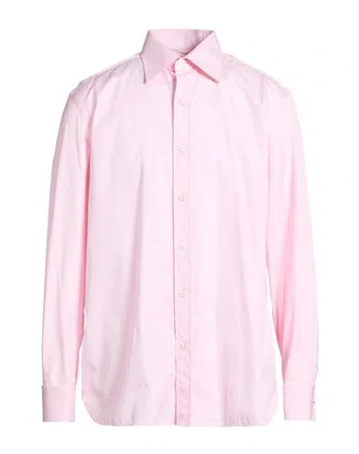 Tom Ford Man Shirt Pink Size 17 Cotton