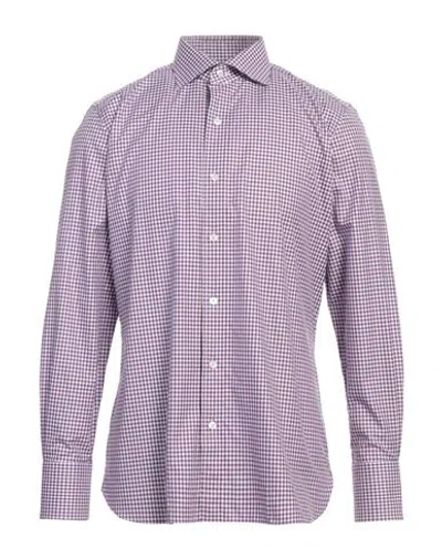 Tom Ford Man Shirt Purple Size 17 Cotton