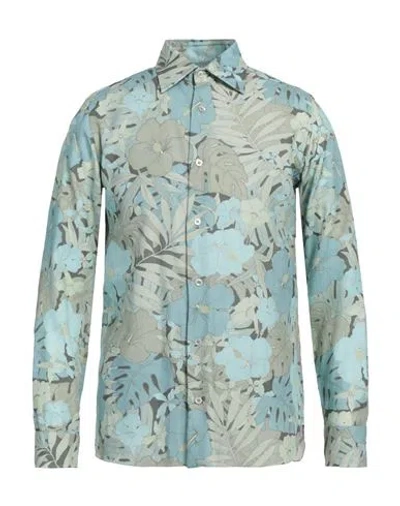 Tom Ford Man Shirt Sage Green Size 15 ¾ Lyocell