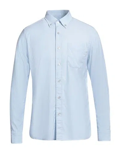 Tom Ford Man Shirt Sky Blue Size 17 Cotton
