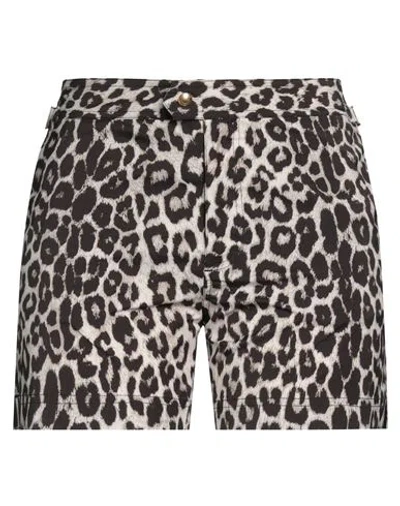 Tom Ford Man Shorts & Bermuda Shorts Black Size 36 Polyester