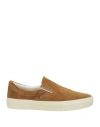 Tom Ford Man Sneakers Camel Size 10.5 Bull Skin In Beige