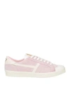Tom Ford Man Sneakers Light Pink Size 9 Calfskin, Textile Fibers