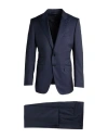 Tom Ford Man Suit Navy Size 48 Wool In Blue