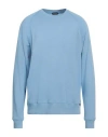 Tom Ford Man Sweatshirt Azure Size 46 Cotton, Acrylic