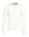 Tom Ford Man T-shirt Cream Size 38 Lyocell, Cotton In White
