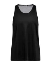Tom Ford Man Tank Top Black Size 42 Viscose In Black