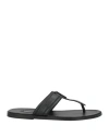 Tom Ford Flat Sandals Open Toe Single Strap In Black