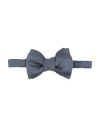 Tom Ford Man Ties & Bow Ties Slate Blue Size - Silk