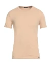 Tom Ford Man Undershirt Beige Size M Cotton, Elastane
