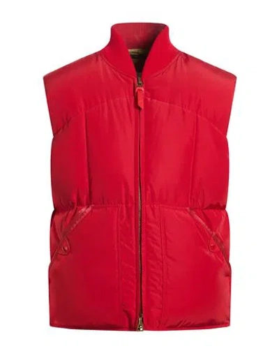 Tom Ford Man Vest Red Size 42 Polyester