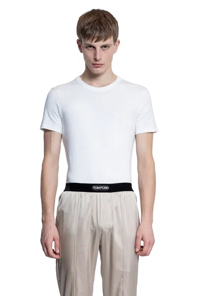 TOM FORD MAGLIETTA IN JERSEY DI COTONE ELASTICIZZATO