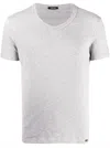 Tom Ford Cotton-blend Jersey T-shirt In Grey