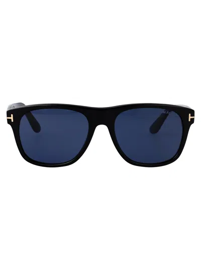 Tom Ford Marlon-02 Sunglasses In Blue