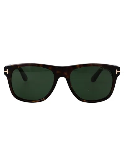 Tom Ford Marlon-02 Sunglasses In Black