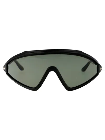 TOM FORD TOM FORD MASK,Y2 K SUNGLASSES FT1121 05 A
