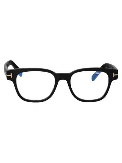 Tom Ford Matte Black Acetate Glasses