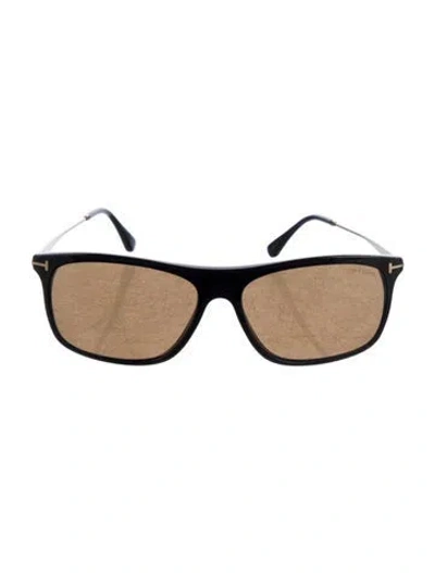 Pre-owned Tom Ford Max Square Sunglasses In Brown
