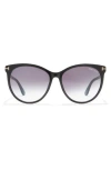 TOM FORD TOM FORD MAXIM 59MM OVERSIZED ROUND SUNGLASSES