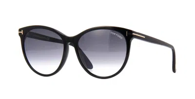 Pre-owned Tom Ford Maxim Ft 0787 Black/grey Shaded (01b) Sunglasses