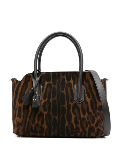 Tom Ford Medium Alexander Tote Bag In Brown