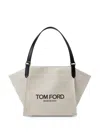 Tom Ford Amalfi Medium Shoulder Bag In 中性色