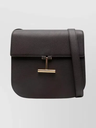 TOM FORD MEDIUM CROSSBODY BAG IN GRAINED LEATHER