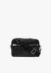 Tom Ford Medium Leather Messenger Bag In Black