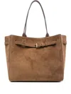 Tom Ford Medium Leather Shopping Bag In Brown