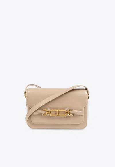 Tom Ford Medium Palmellato-effect Leather Shoulder Bag