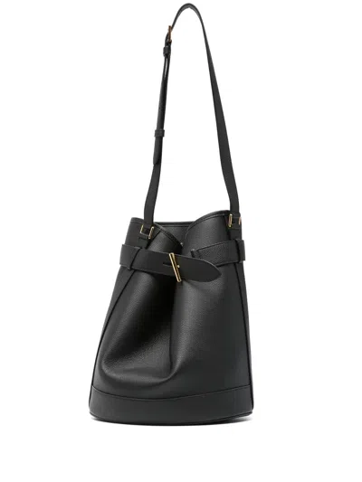Tom Ford Medium Tara Bucket Bag In Black