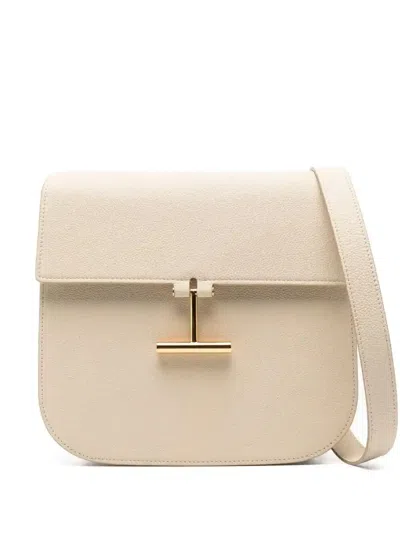 Tom Ford Medium Tara Cross Body Bag In Neutrals